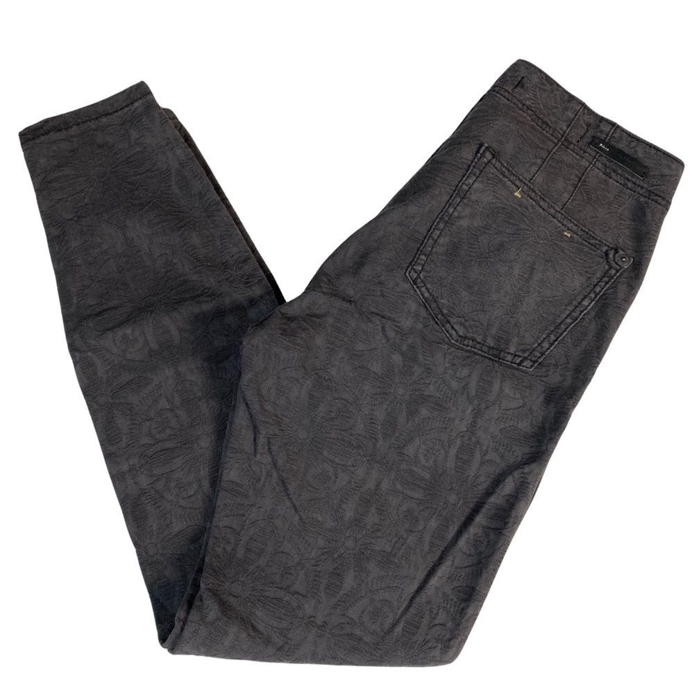 Pilcro and the Letterpress High Rise Skinny Floral Jeans Size 28